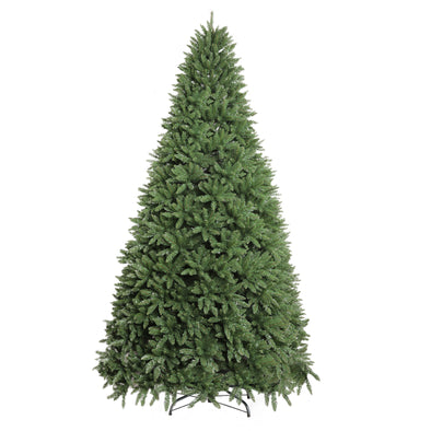 BONNLO Grand 12ft Christmas Tree w/ 1138 Tips - Perfect for Entrances, Parties & Holiday Decor. Easy Setup, Artificial PVC, Luxury Look