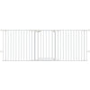 Bonnlo 82-Inch Versatile Metal Safety Gate