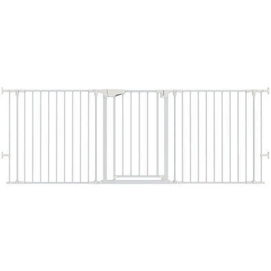Bonnlo 82-Inch Versatile Metal Safety Gate