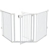 Bonnlo 82-Inch Versatile Metal Safety Gate