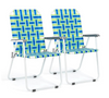 Matladin 2-Pack Folding Patio Lawn Chair, Beach Chair for Adults