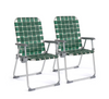 Matladin 2-Pack Folding Patio Lawn Chair, Beach Chair for Adults