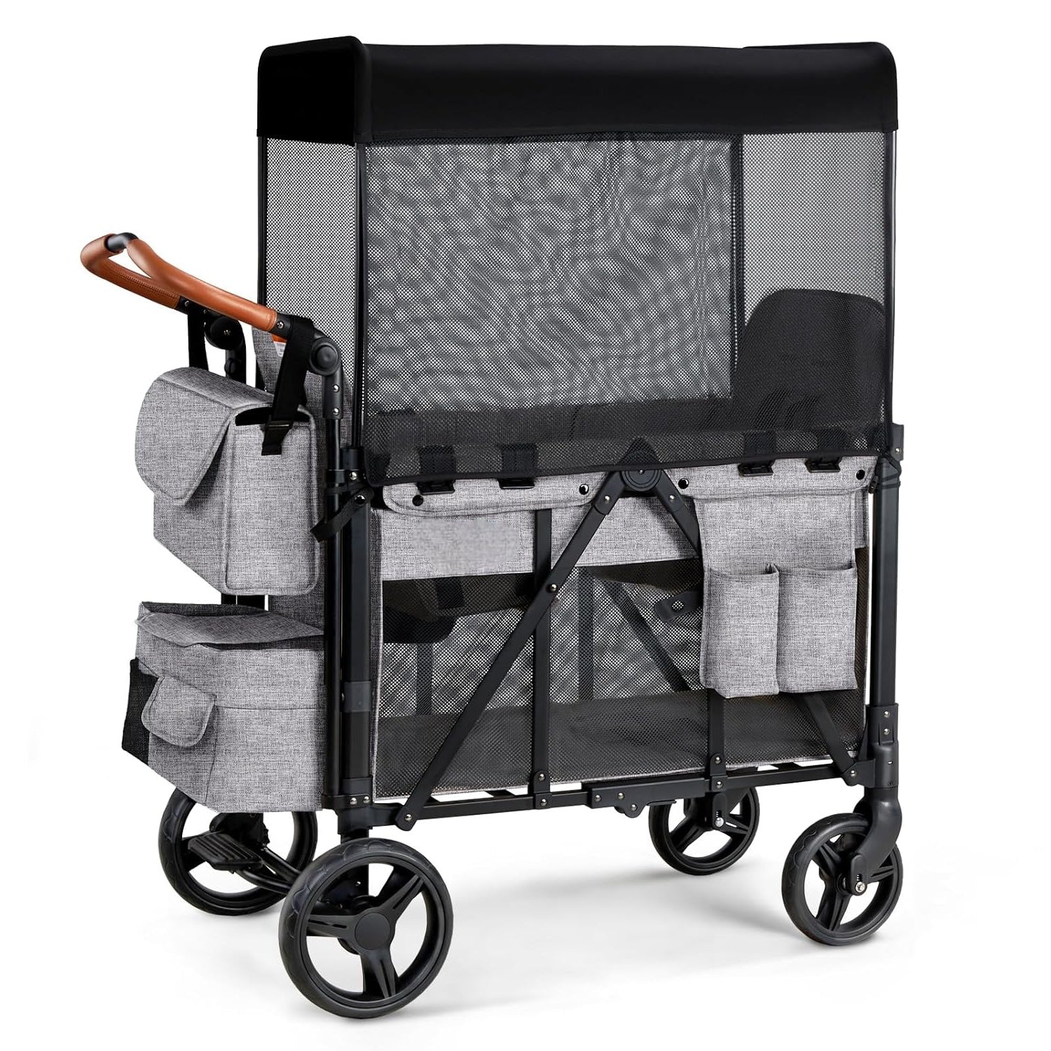 infant stroller wagon Bonnlo Wagon Stroller for 2 Kids,Foldable All-Terrain Wagon for Toddle – bonnlo