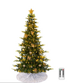 Matladin 7.5ft Pre-Lit Christmas Tree with 400 Lights, 1600 Branch Tips
