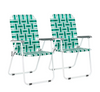Matladin 2-Pack Folding Patio Lawn Chair, Beach Chair for Adults