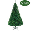 Bonnlo 5.5 Feet Artificial  Christmas Tree with Sturdy Metal Legs