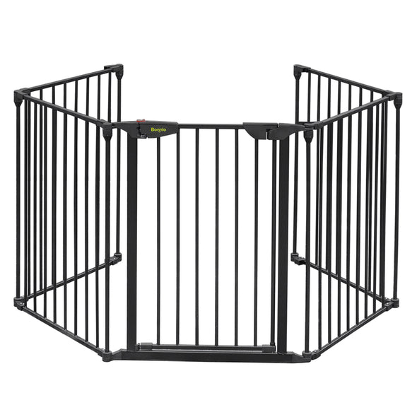 Bonnlo 121-Inch Metal Safety Gate