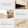 Bonnlo 3-Drawer Rolling Wood File Cabinet